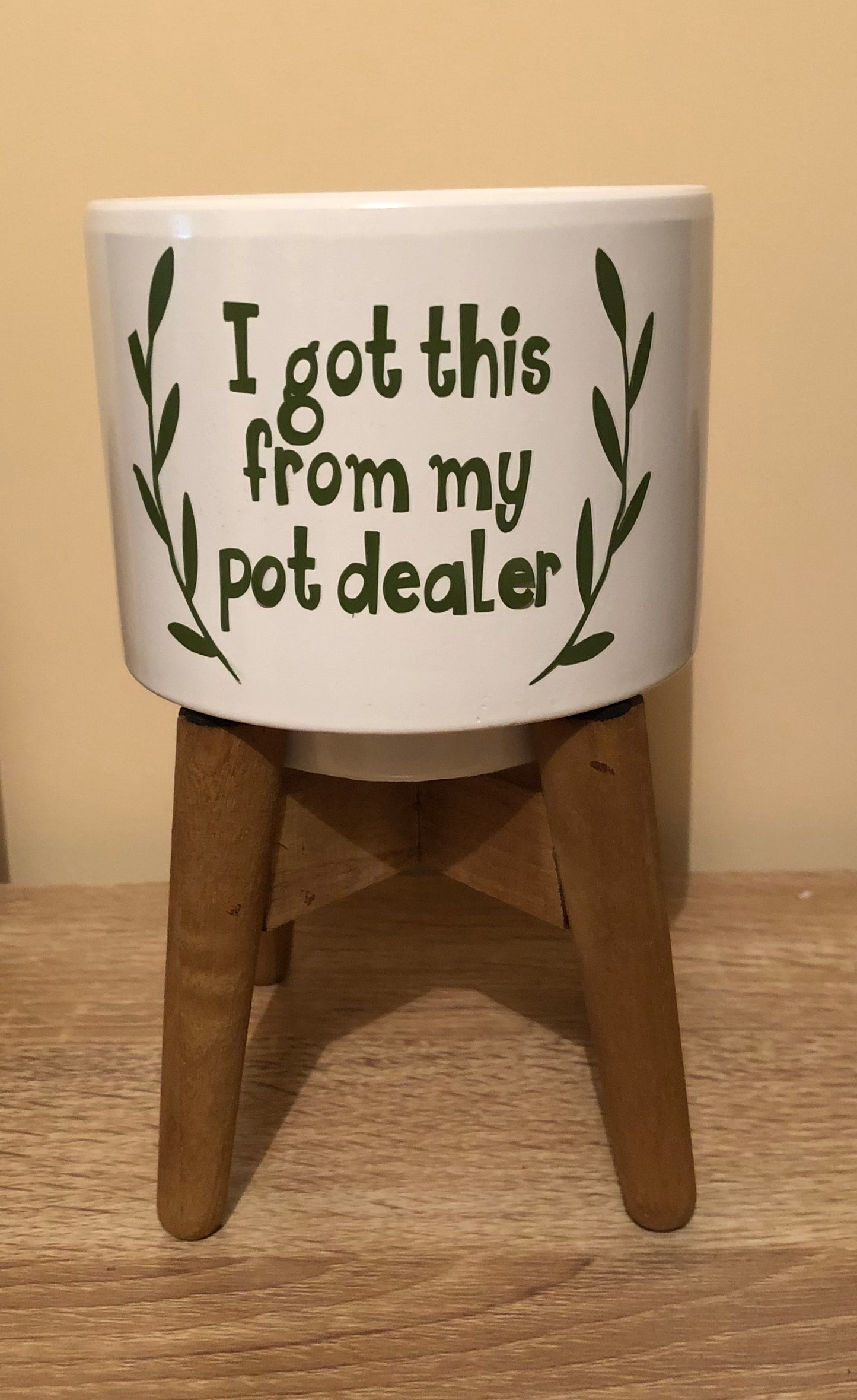 Mini Plant Pot With Stand